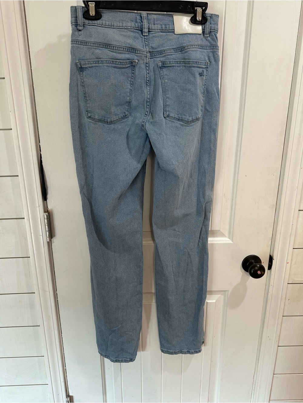 DL1961 Patti Straight High-Rise 31 inch Jeans - Indigo Blue - Picture 5 of 12